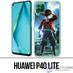 Huawei P40 Lite case - One Piece Luffy Jump Force