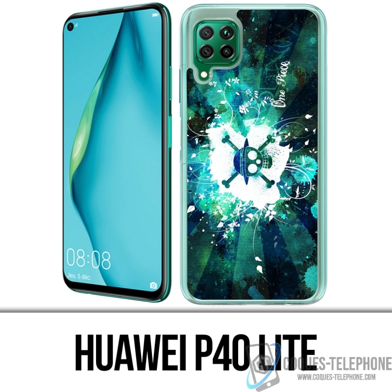 Huawei P40 Lite Case - Einteiliges Neongrün