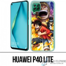 Huawei P40 Lite Case - One Piece Pirate Warrior