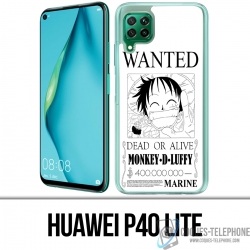 Huawei P40 Lite Case - One Piece Wanted Luffy