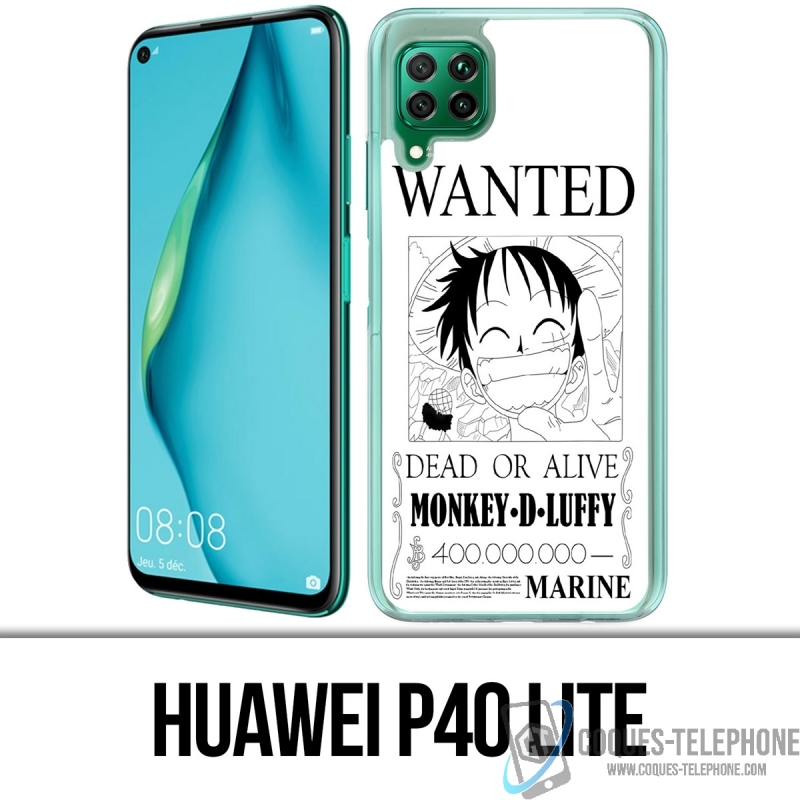 Coque Huawei P40 Lite - One Piece Wanted Luffy