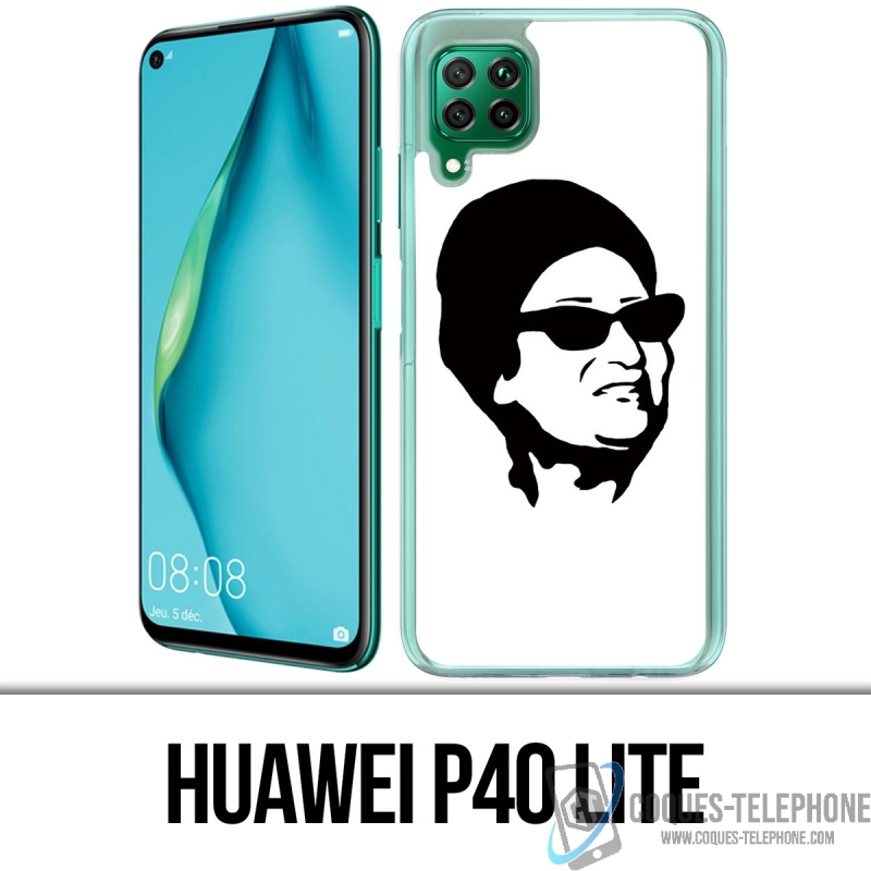Coque Huawei P40 Lite - Oum Kalthoum Noir Blanc