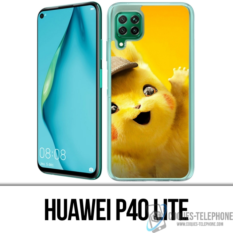 Huawei P40 Lite case - Pikachu Detective