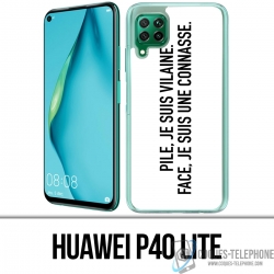 Custodia per Huawei P40 Lite - Batteria Bad Bitch Face