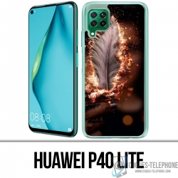 Custodia per Huawei P40 Lite - Piuma di fuoco