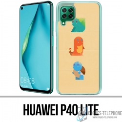 Huawei P40 Lite Case - Abstract Pokemon