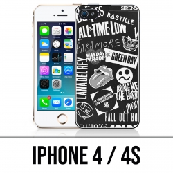 IPhone 4 / 4S Hülle - Rock Badge