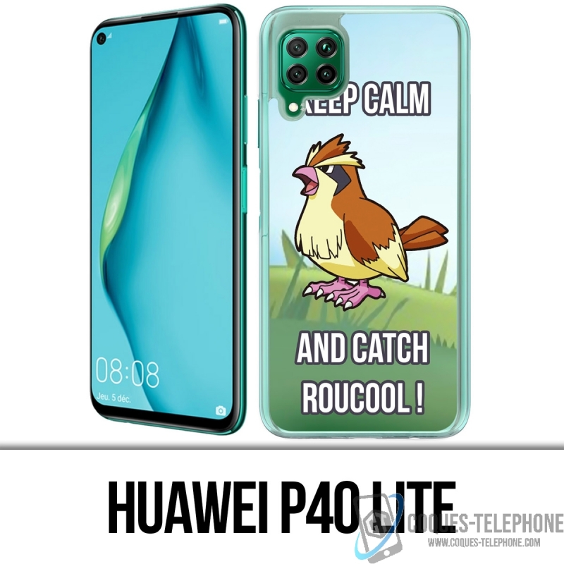 Case For Huawei P40 Lite Pokemon Go Catch Roucool