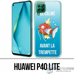 Coque Huawei P40 Lite - Pokémon Le Calme Avant La Trempette Magicarpe