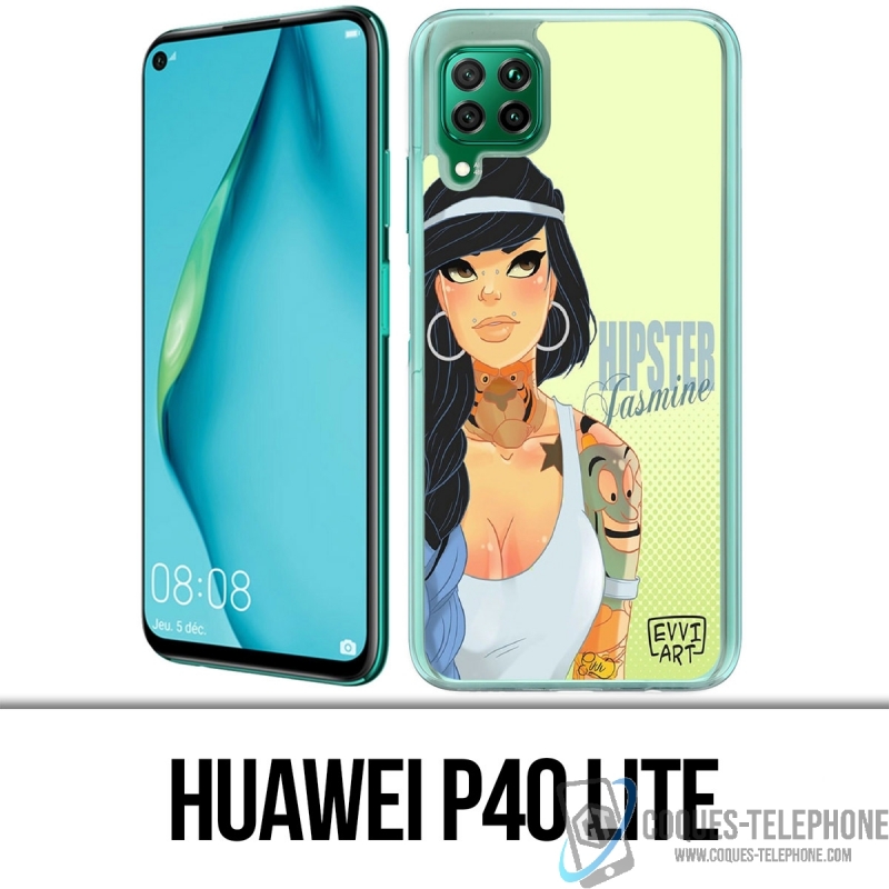 Coque Huawei P40 Lite - Princesse Disney Jasmine Hipster