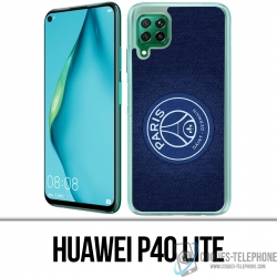 Coque Huawei P40 Lite - Psg Minimalist Fond Bleu