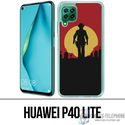 Huawei P40 Lite Case - Red Dead Redemption Sun.