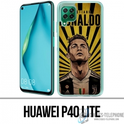 Custodia per Huawei P40 Lite - Poster Ronaldo Juventus