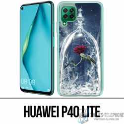 Huawei P40 Lite Case - Beauty And The Beast Rose
