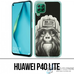 Custodia per Huawei P40 Lite - Scimmia scimmia aviatore