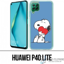 Huawei P40 Lite Case - Snoopy Heart