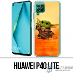 Coque Huawei P40 Lite - Star Wars Baby Yoda Fanart