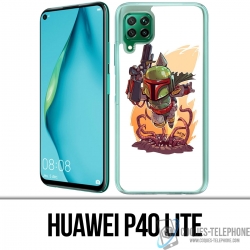 Huawei P40 Lite Case - Star Wars Boba Fett Cartoon