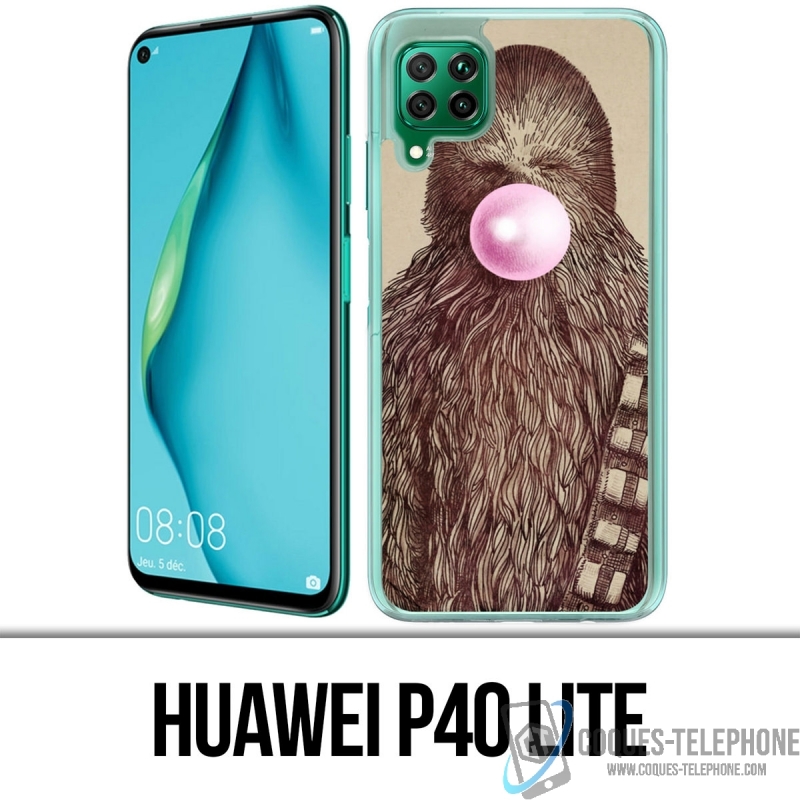 Huawei P40 Lite Case - Star Wars Chewbacca Kaugummi