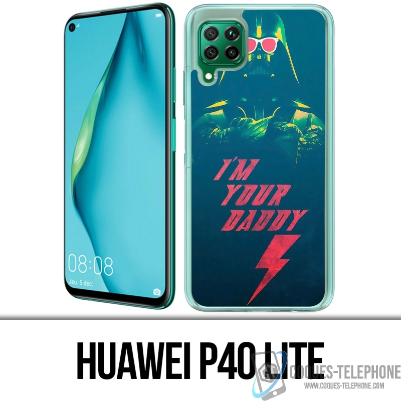Custodia per Huawei P40 Lite - Star Wars Vader Sono tuo papà