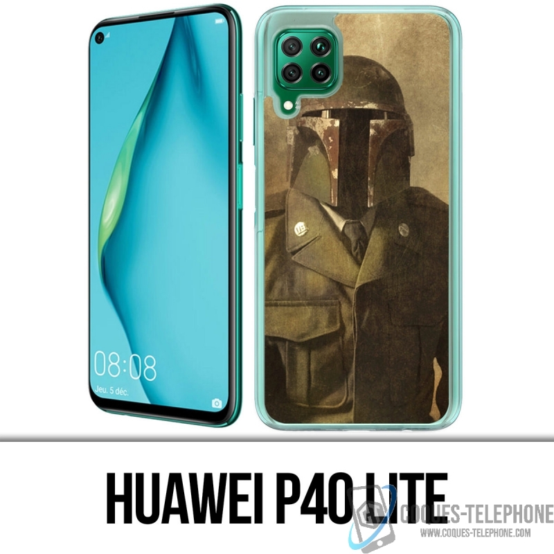 Funda para Huawei P40 Lite - Star Wars Vintage Boba Fett