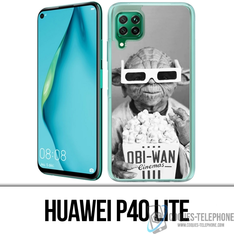 Funda para Huawei P40 Lite - Star Wars Yoda Cinema