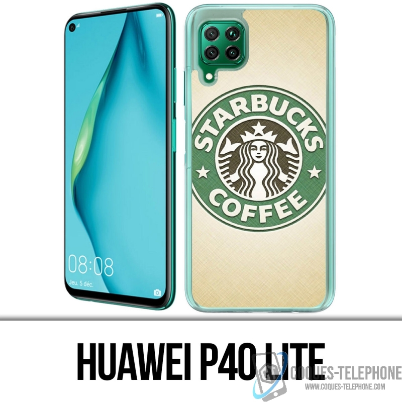 Funda Huawei P40 Lite - Logotipo de Starbucks