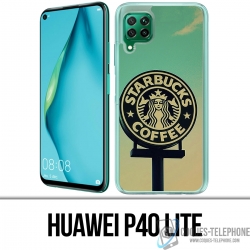 Huawei P40 Lite Case - Starbucks Vintage