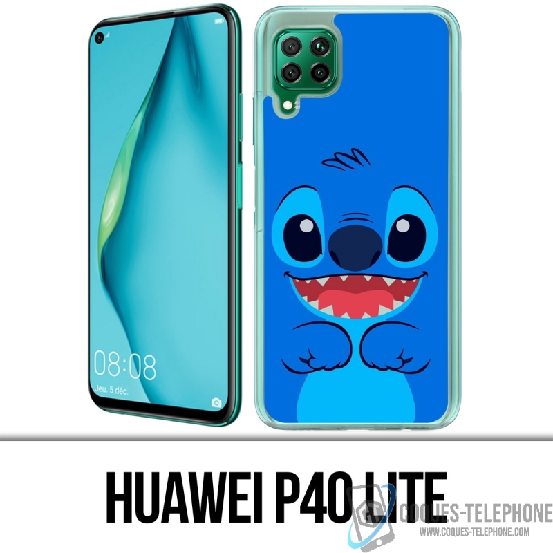 Coque Huawei P40 Lite - Stitch Bleu