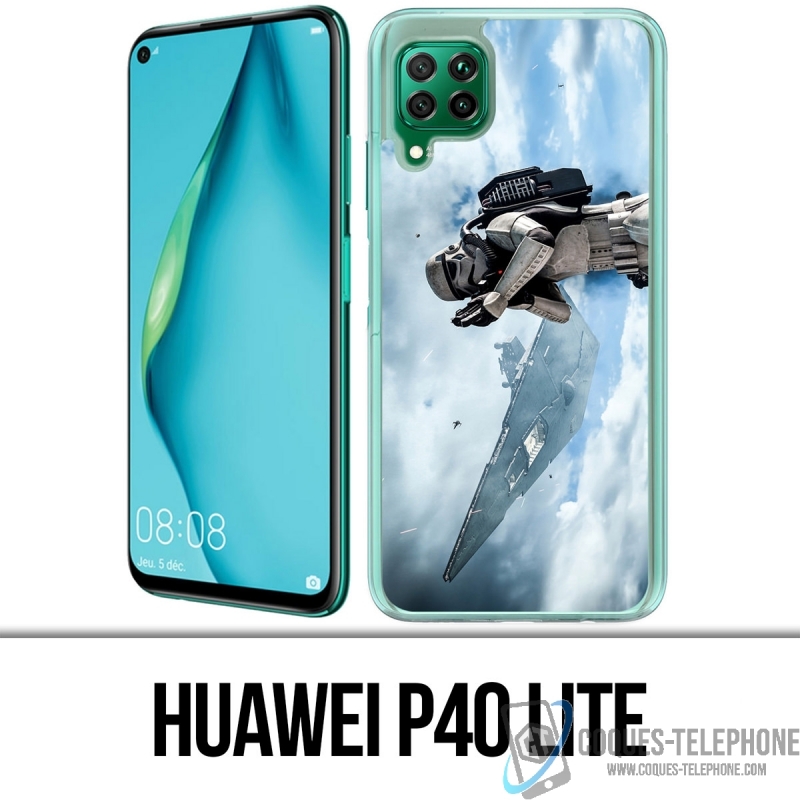 Coque Huawei P40 Lite - Stormtrooper Ciel