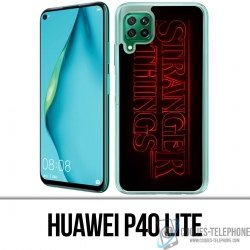 Huawei P40 Lite Case - Stranger Things Logo