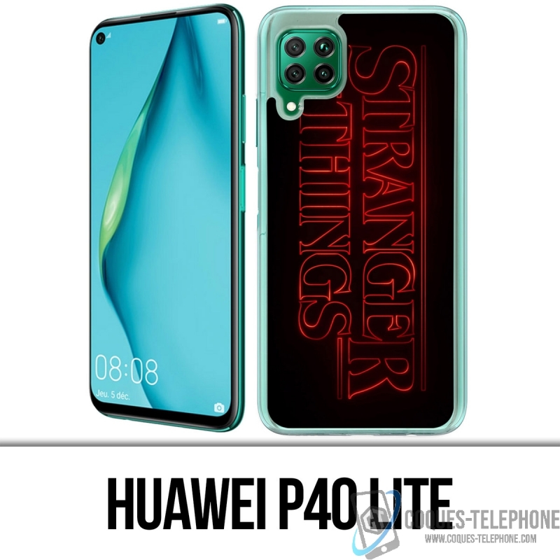 Custodia per Huawei P40 Lite - Logo Stranger Things
