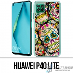 Huawei P40 Lite Case - Sugar Skull