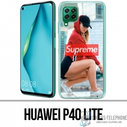 Custodia per Huawei P40 Lite - Ragazza in forma suprema