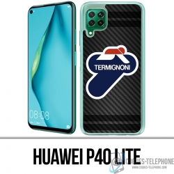 Huawei P40 Lite Case - Termignoni Carbon