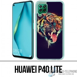 Huawei P40 Lite Case - Tiger malen