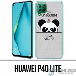 Custodia per Huawei P40 Lite - Unicorno Ninja Panda Unicorno