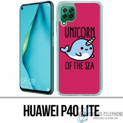 Custodia per Huawei P40 Lite - Unicorno Del Mare
