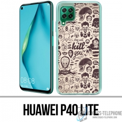 Huawei P40 Lite Case - Bösewicht töte dich