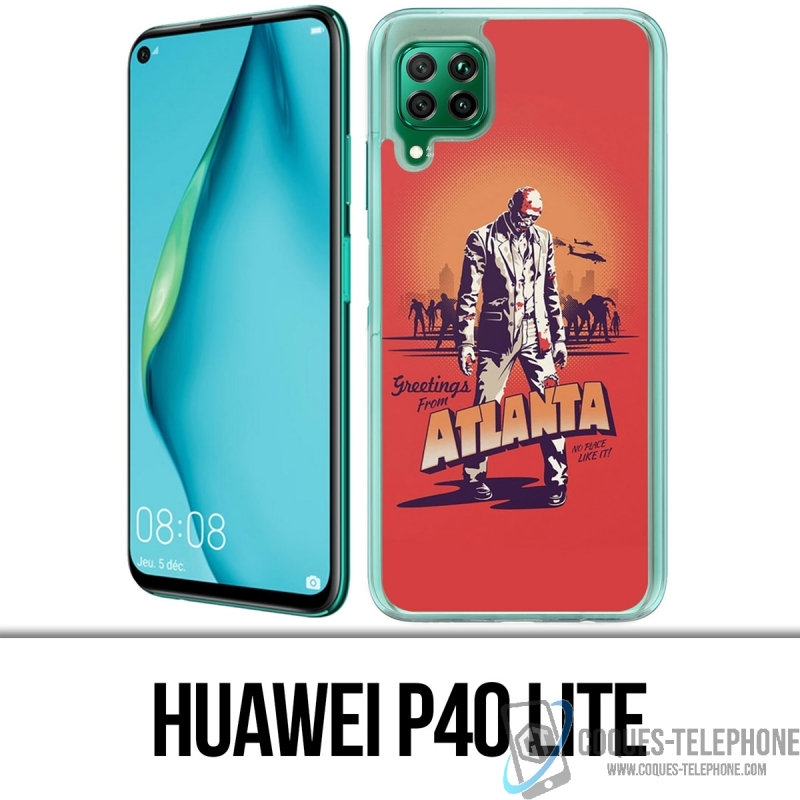 Custodia Huawei P40 Lite - Saluti Walking Dead da Atlanta