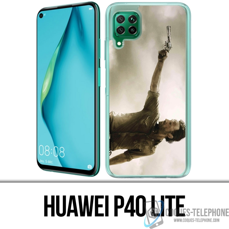Huawei P40 Lite Case - Walking Dead Gun