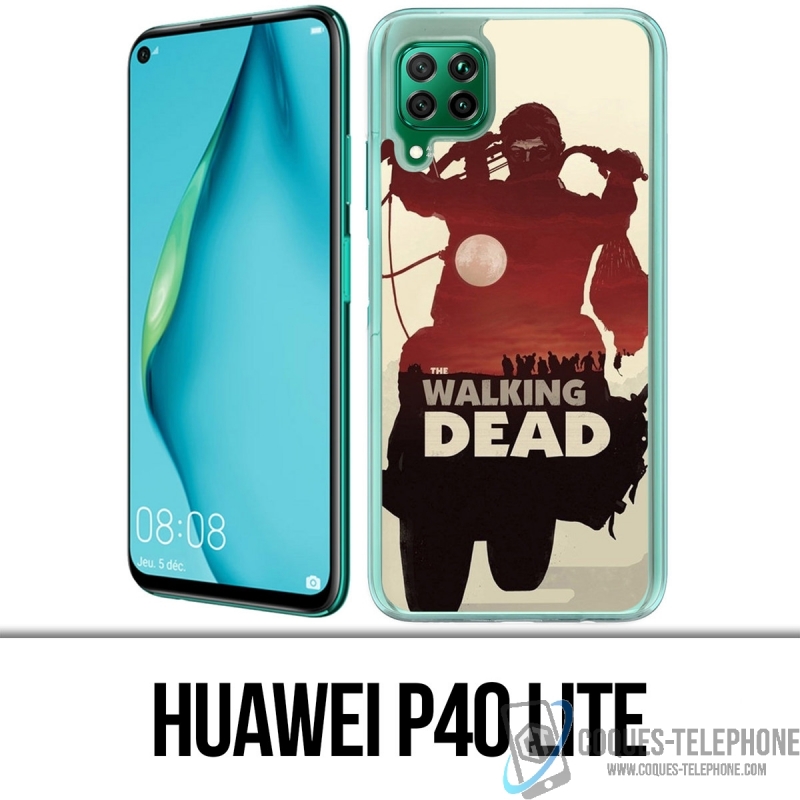 Funda Huawei P40 Lite - Walking Dead Moto Fanart