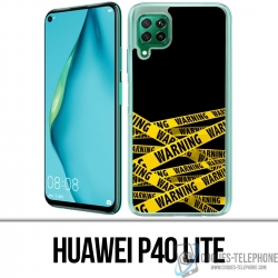 Huawei P40 Lite Case - Warning