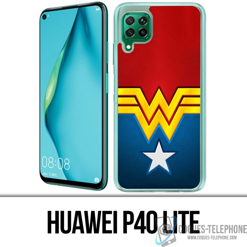 Custodia per Huawei P40 Lite - Logo Wonder Woman