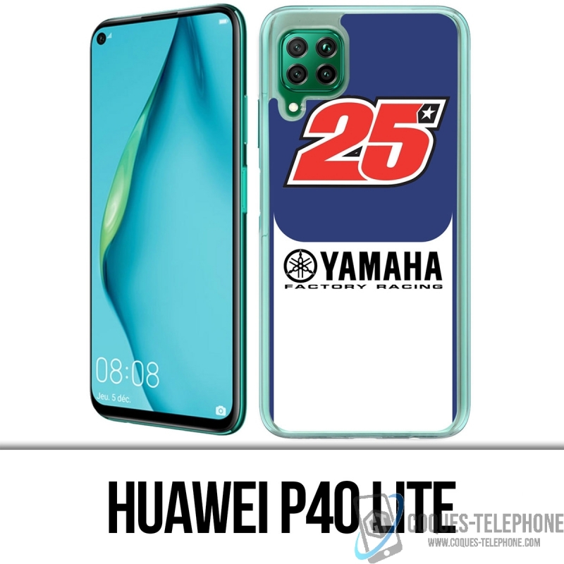 Huawei P40 Lite case - Yamaha Racing 25 Vinales Motogp