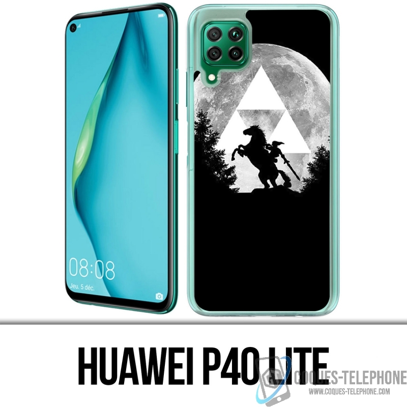 Custodia per Huawei P40 Lite - Zelda Moon Trifoce