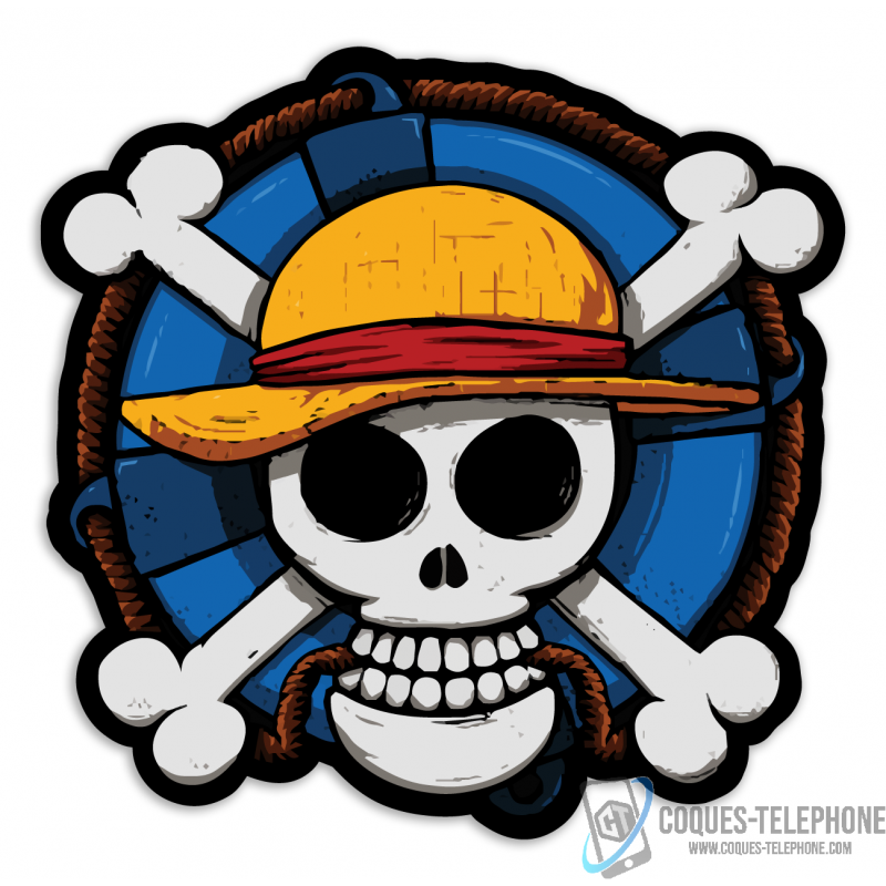 Pirate Sticker - One Piece Logo Dimensions 10 cm