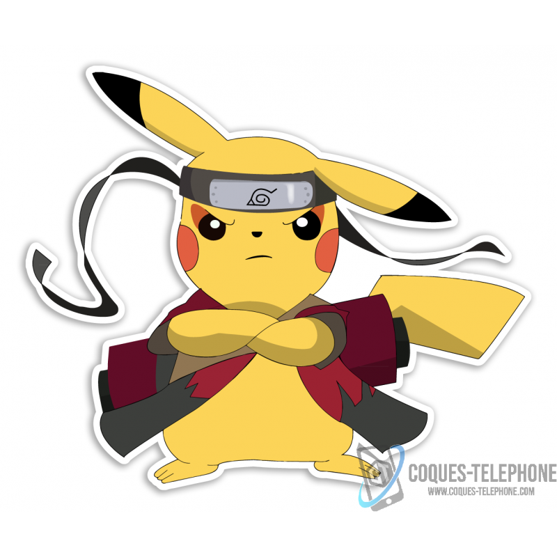 Pegatina de Ninja Pikachu