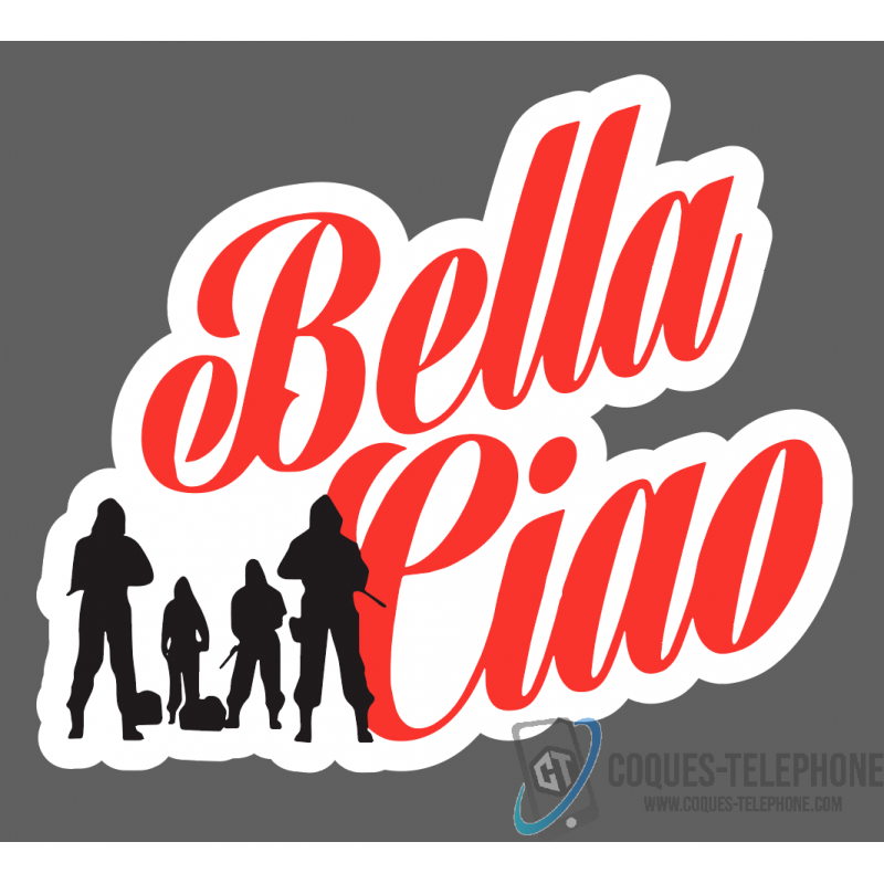 Sticker Bella Ciao - La casa de papel