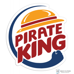 Sticker Pirate King - One...